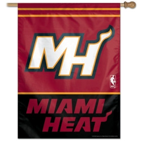 Miami Heat Banner 28x40 Vertical