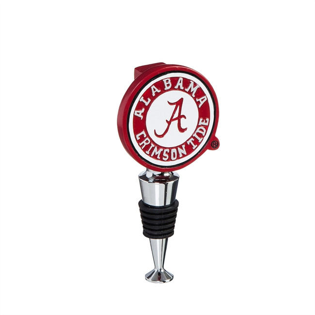 Alabama Crimson Tide Wine Bottle Stopper Logo