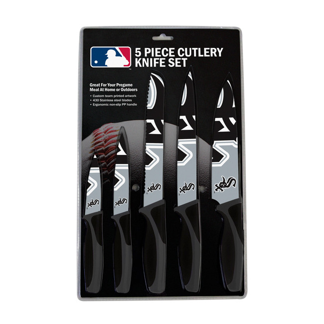 Chicago White Sox 5pc Kitchen Knife Set