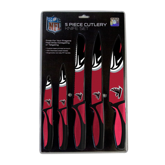Atlanta Falcons 5pc Kitchen Knife Set
