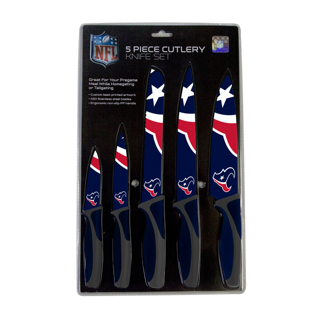 Houston Texans 5pc Kitchen Knife Set