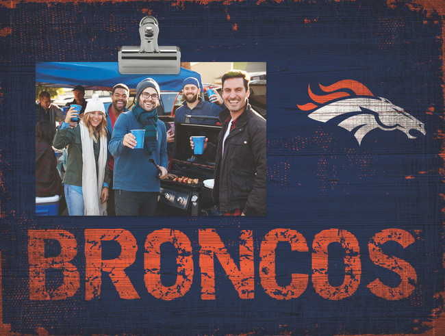 Denver Broncos Clip Frame