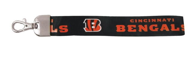 Cincinnati Bengals Lanyard Keychain ID Holder NFL Fan Accessory - Wristlet