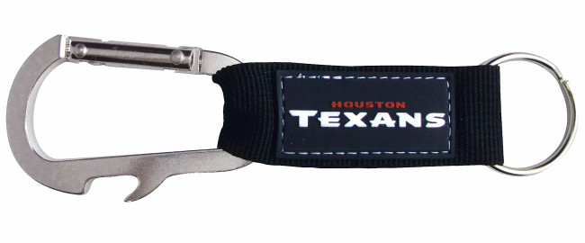 Houston Texans Carabiner Keychain NFL Key Holder Clip Fan Accessory