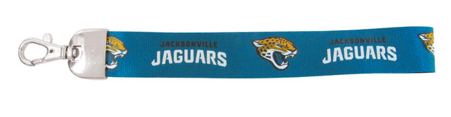 Jacksonville Jaguars Lanyard Keychain ID Holder NFL Fan Accessory - Wristlet