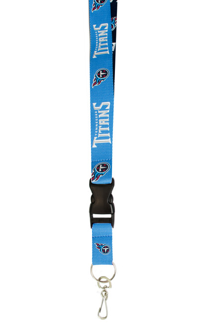 Tennessee Titans Lanyard Keychain ID Holder NFL Fan Accessory - Two-Tone
