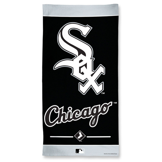 Chicago White Sox Beach Towel 30x60 NFL Fan Bath Towel Beach Style