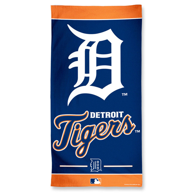 Detroit Tigers Beach Towel 30x60 NFL Fan Bath Towel Beach Style
