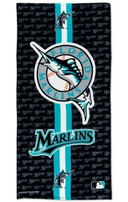 Florida Marlins Beach Towel 30x60 NFL Fan Bath Towel Beach Style