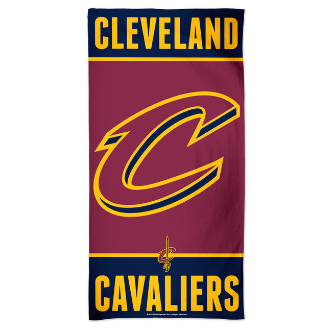 Cleveland Cavaliers Beach Towel 30x60 NFL Fan Bath Towel Beach Style