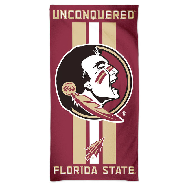 Florida State Seminoles Beach Towel 30x60 NFL Fan Bath Towel Beach Style