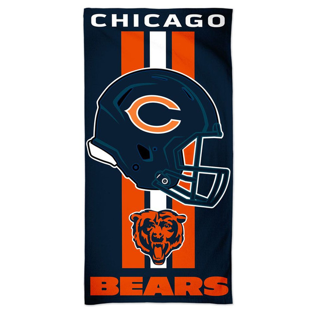 Chicago Bears Beach Towel 30x60 NFL Fan Bath Towel Beach Style