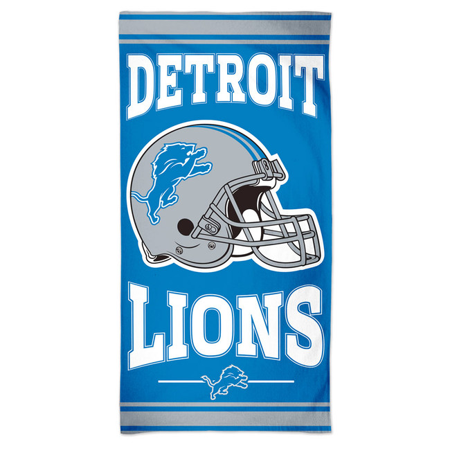 Detroit Lions Beach Towel 30x60 NFL Fan Bath Towel Beach Style