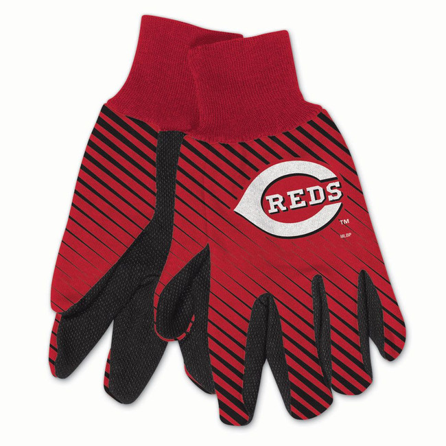 Cincinnati Reds Two Tone Gloves Adult Size