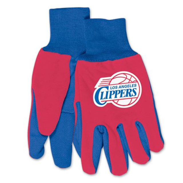 Los Angeles Clippers Two Tone Gloves Adult Size