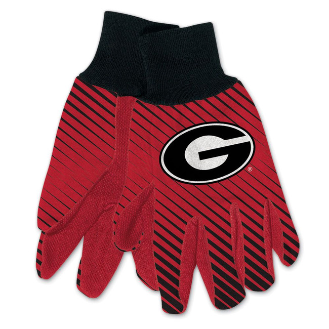 Georgia Bulldogs Two Tone Gloves Adult Size