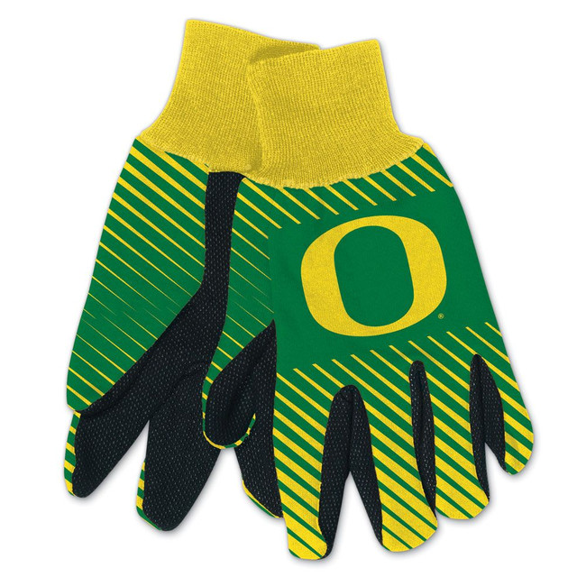 Oregon Ducks Two Tone Gloves Adult Size