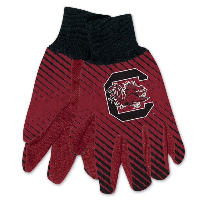 South Carolina Gamecocks Two Tone Gloves Adult Size