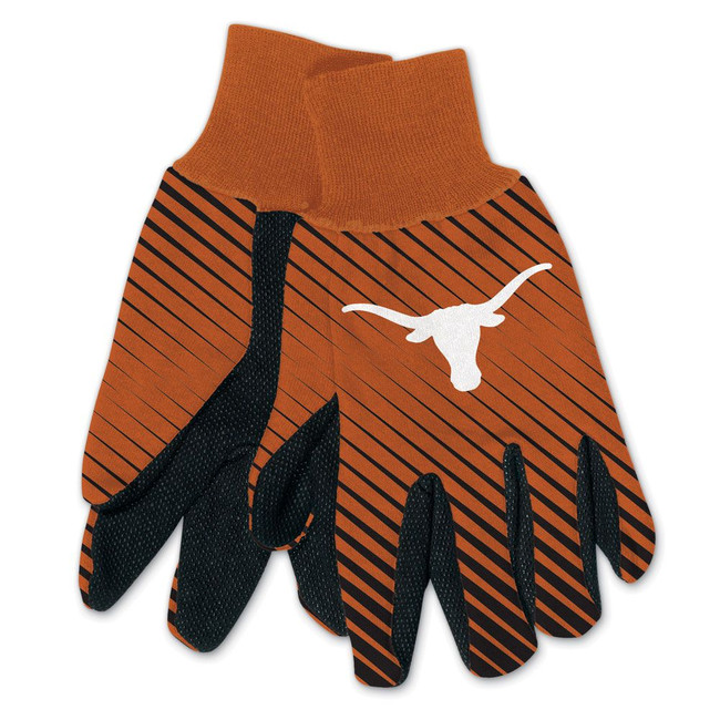 Texas Longhorns Two Tone Gloves Adult Size