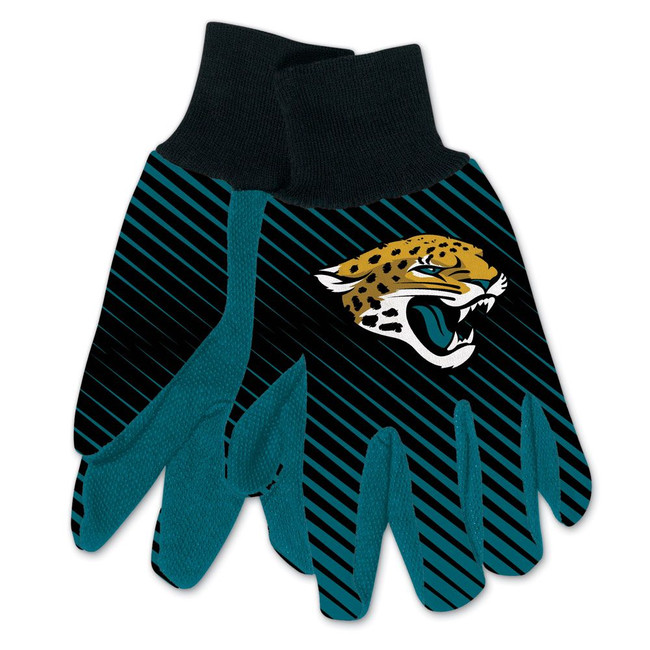 Jacksonville Jaguars Two Tone Gloves Adult Size