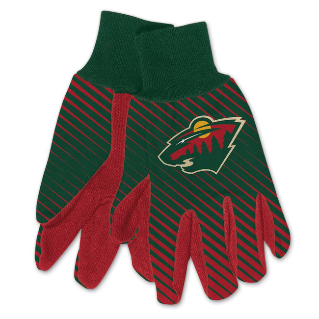 Minnesota Wild Two Tone Gloves Adult Size