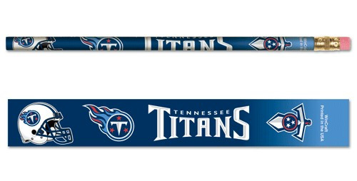 Tennessee Titans Pencil 6 Pack