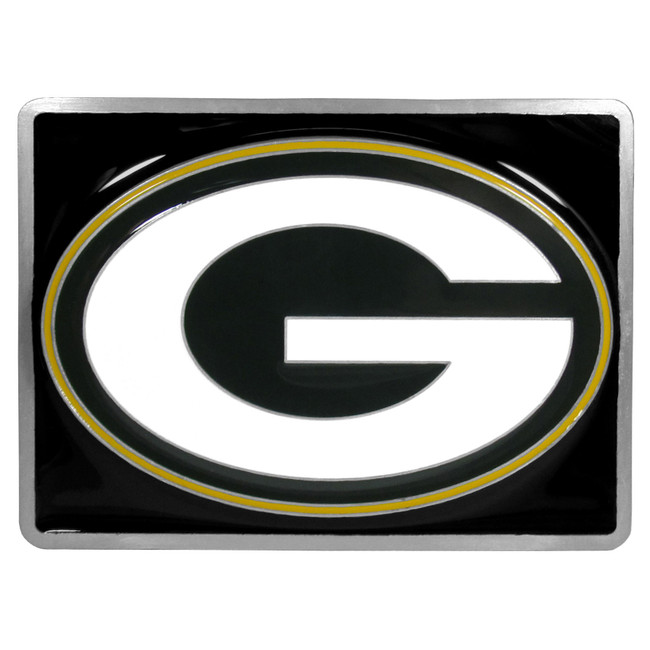 Green Bay Packers Hitch Cover Class II and Class III Metal Plugs