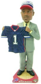 Buffalo Bills Willis McGahee Draft Pick Forever Collectibles Bobblehead