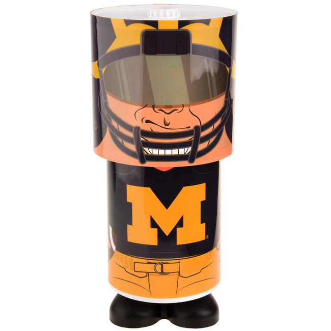 Michigan Wolverines Lamp Desk Style