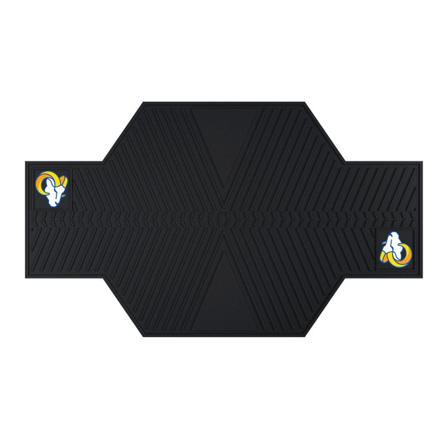 Los Angeles Rams Motorcycle Mat "Ram" Logo Black
