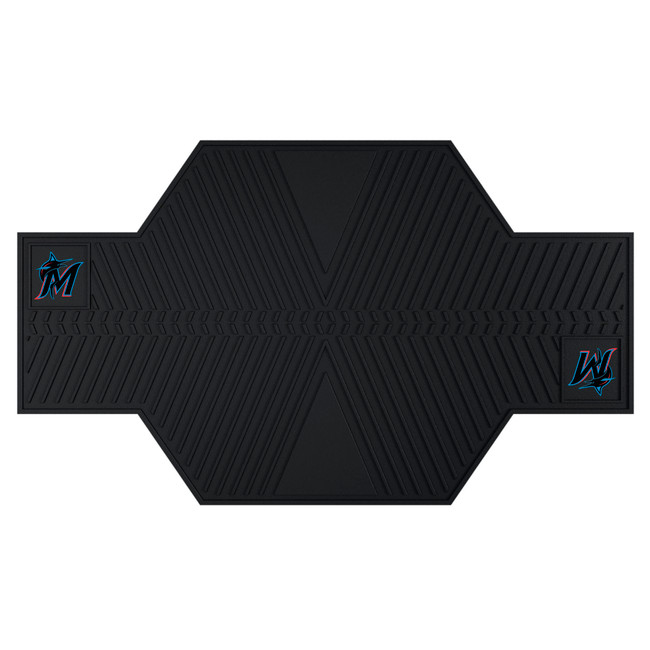 MLB - Miami Marlins Motorcycle Mat 82.5"x42"