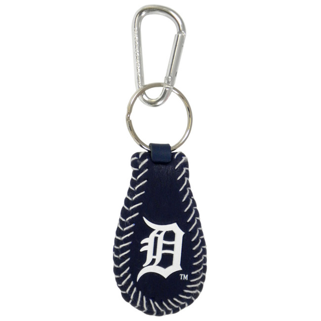 Detroit Tigers Keychain Team Color Baseball