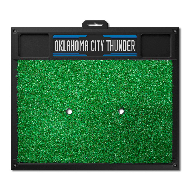 Oklahoma City Thunder Golf Hitting Mat Wordmark