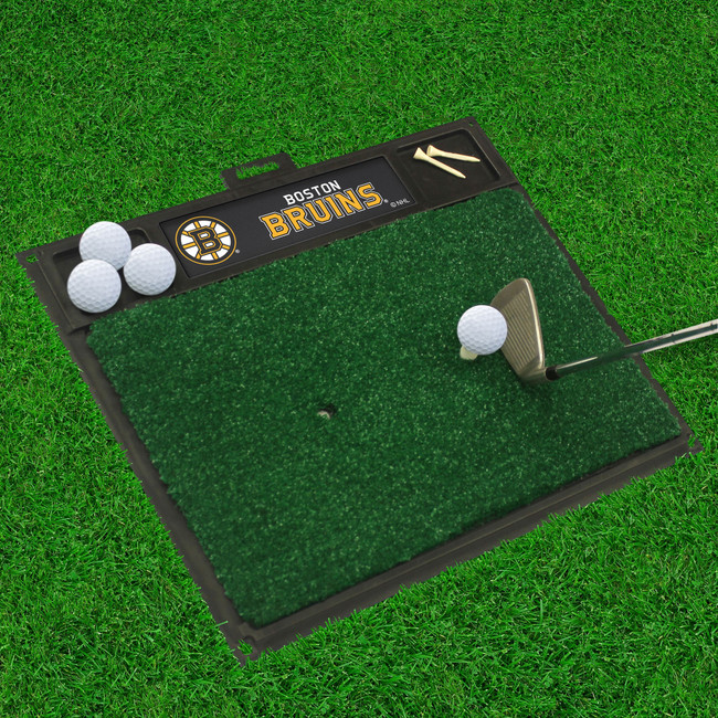 NHL - Boston Bruins Golf Hitting Mat 20" x 17"