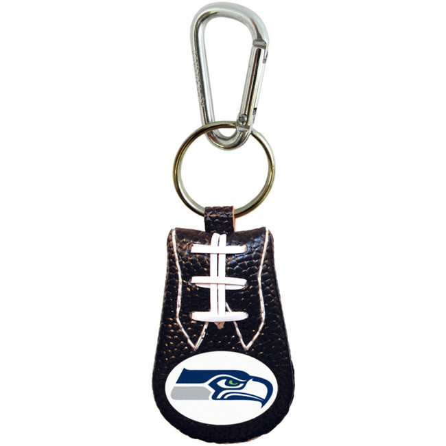 Seattle Seahawks Keychain Classic Football Navy