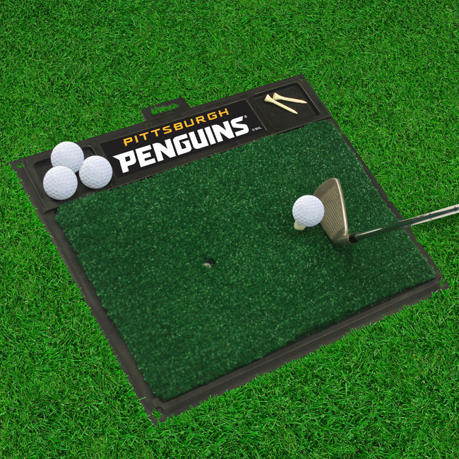 NHL - Pittsburgh Penguins Golf Hitting Mat 20" x 17"