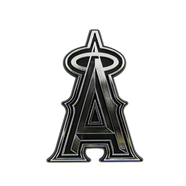 Los Angeles Angels Molded Chrome Emblem "Halo A" Primary Logo