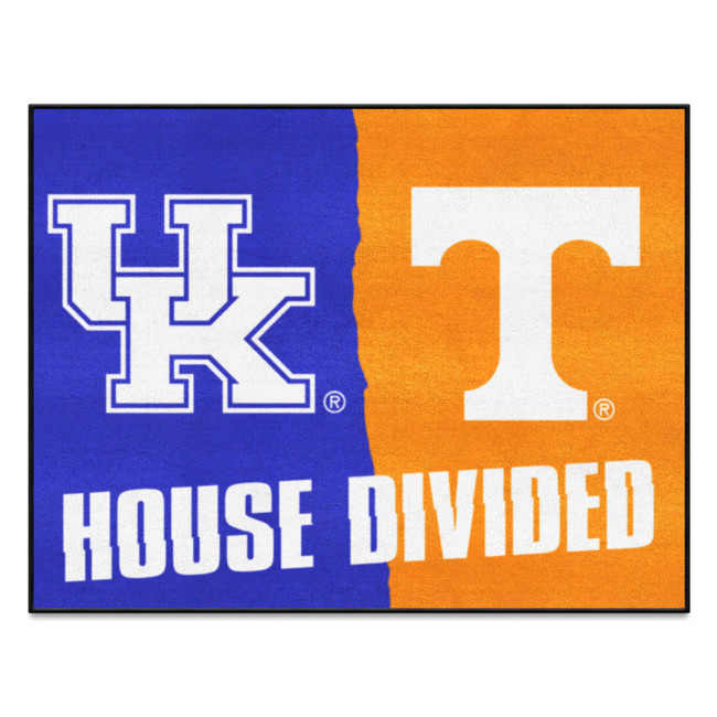 Kentucky / Tennessee House Divided House Divided Rug - 34 in. x 42.5 in.