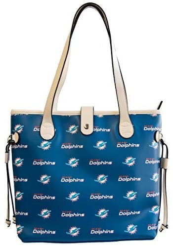 Miami Dolphins Patterned Tote