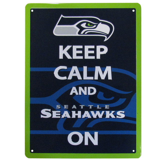 Seattle Seahawks Keep Calm Sign