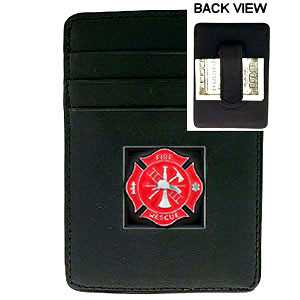 Money Clip/Cardholder - Fire Fighter