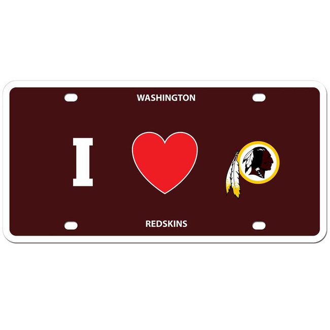 Washington Commanders Styrene License Plate
