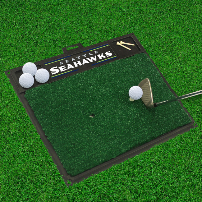 NFL - Seattle Seahawks Golf Hitting Mat 20" x 17"