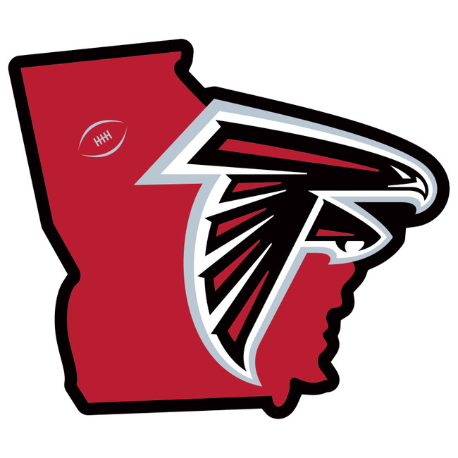 Atlanta Falcons Home State 11 Inch Magnet
