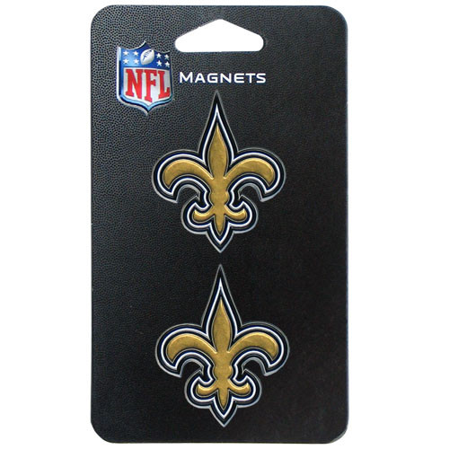 New Orleans Saints Metal Magnet Set