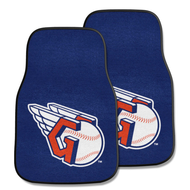 MLB - Cleveland Guardians 2-pc Carpet Car Mat Set 17"x27"