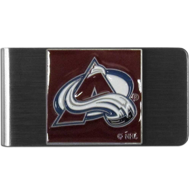 Colorado Avalanche® Steel Money Clip