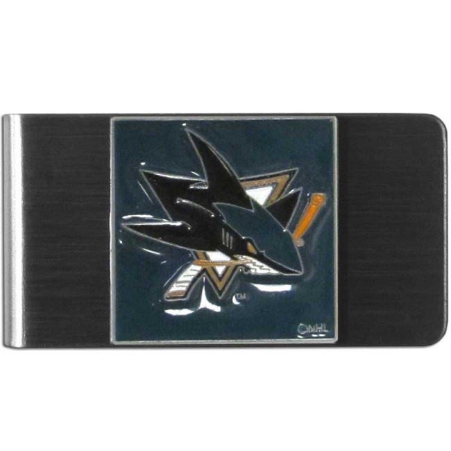 San Jose Sharks® Steel Money Clip