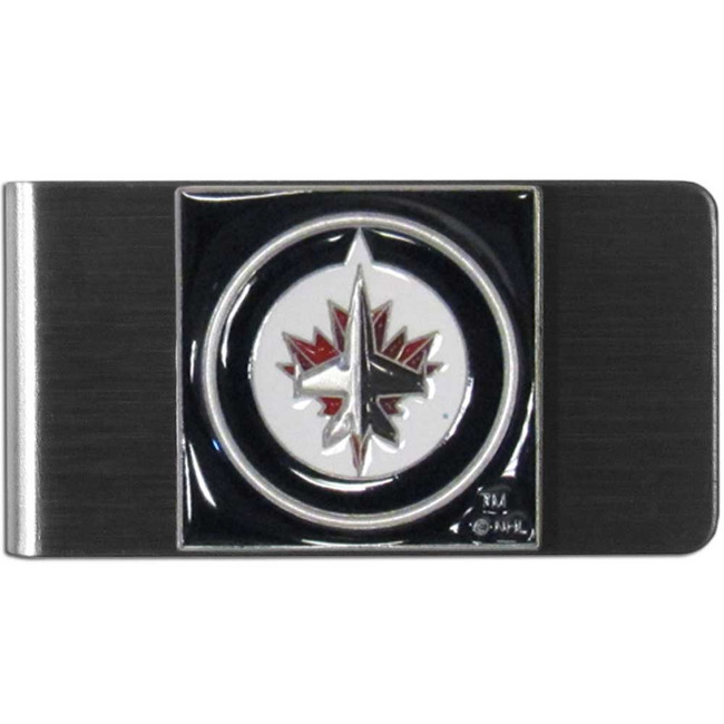 Winnipeg Jets Steel Money Clip