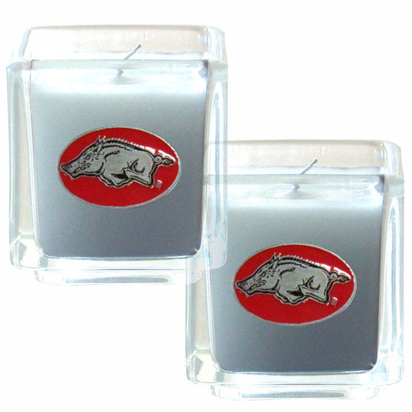 Arkansas Razorbacks Scented Candle Set